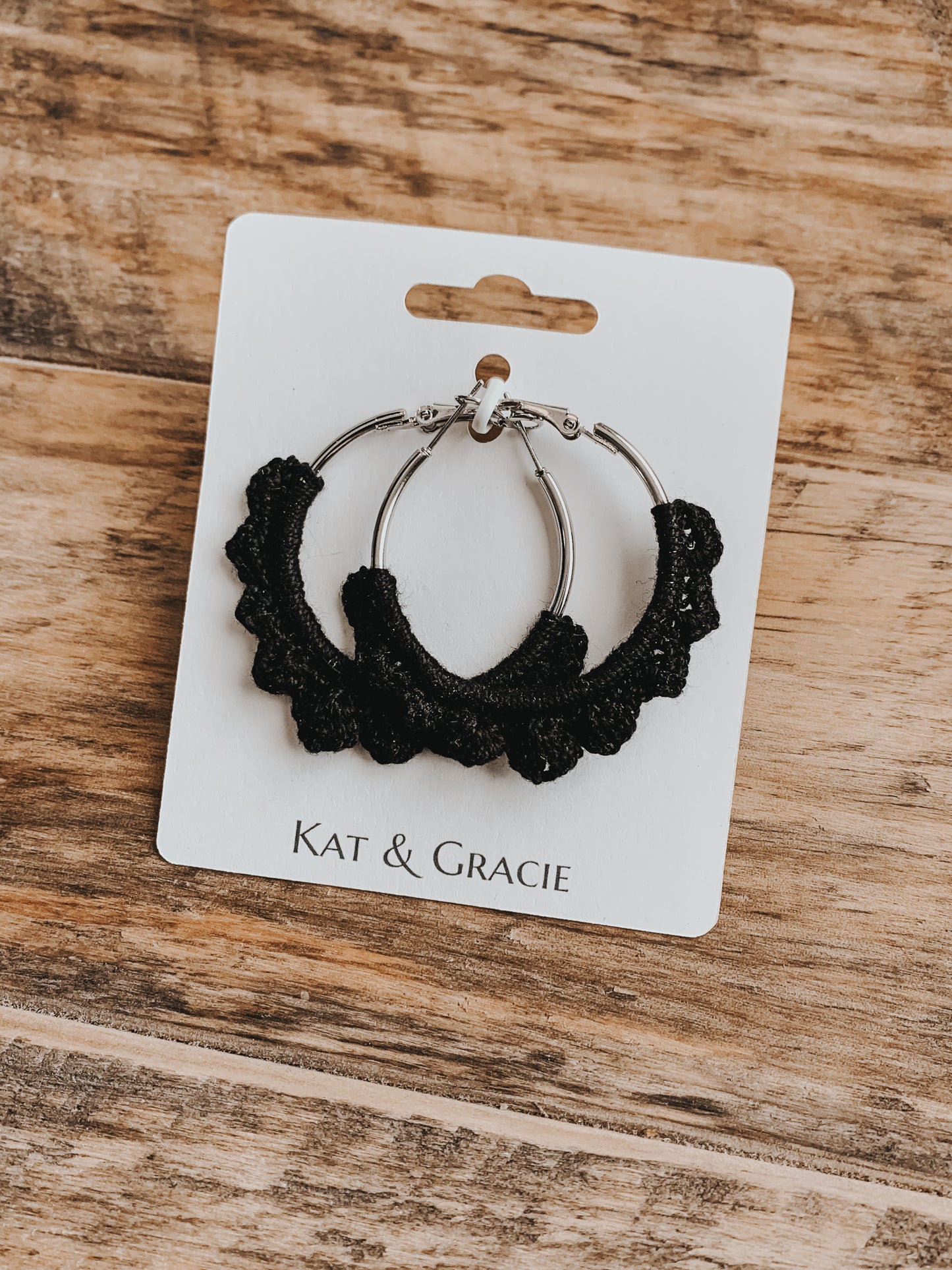 black-hoop-earrings