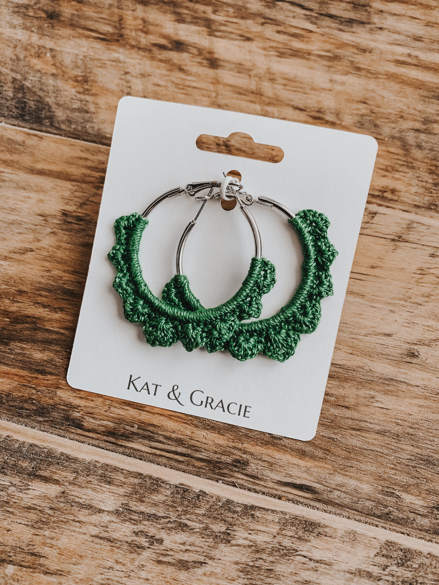 green-hoop-earrings