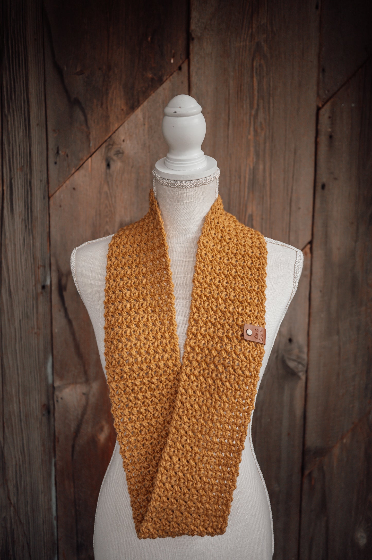 mustard-crocheted-infinity-scarf