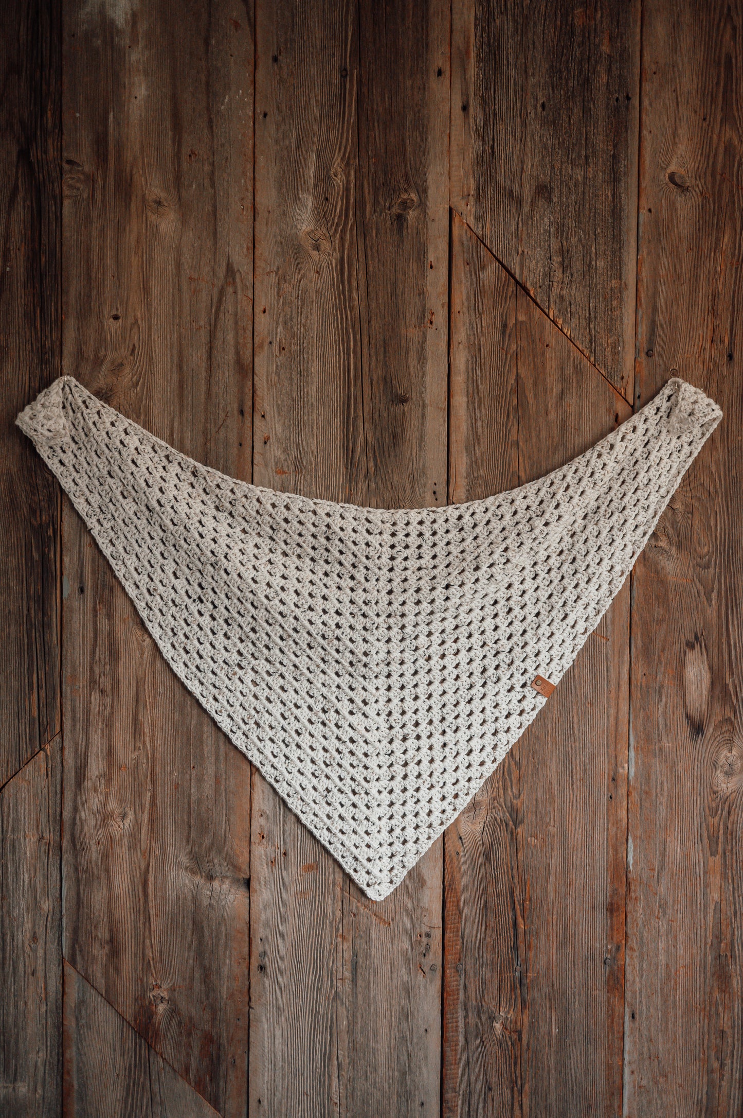 crocheted-tweed-triangle-scarf
