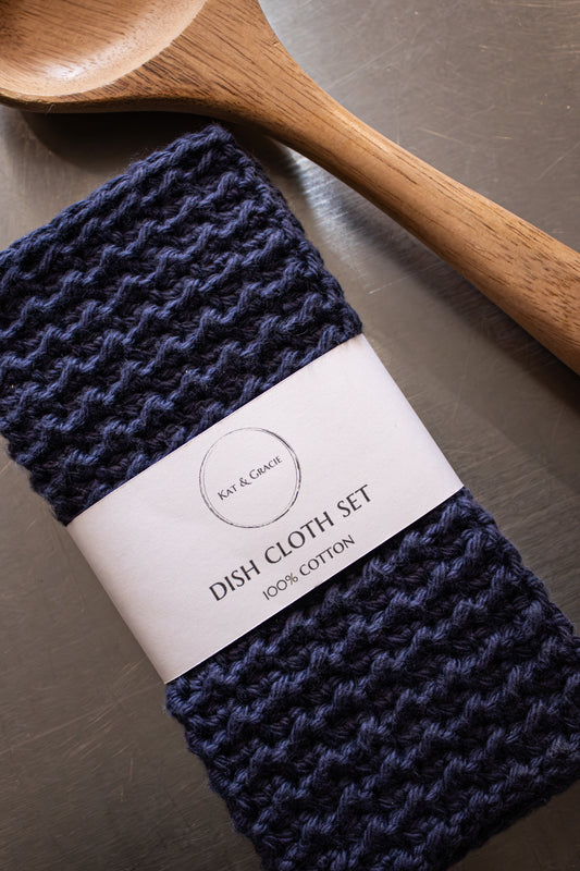 Crocheted Dish Cloth Sets (of 2)