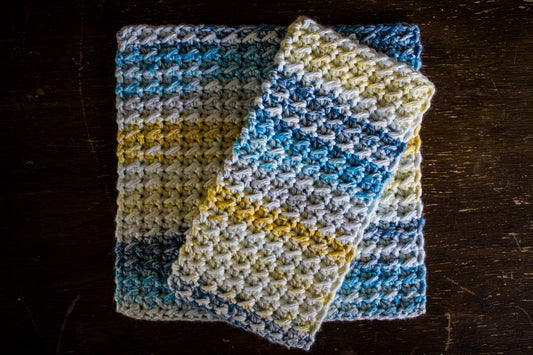 Crocheted Dish Cloth Sets (of 2)
