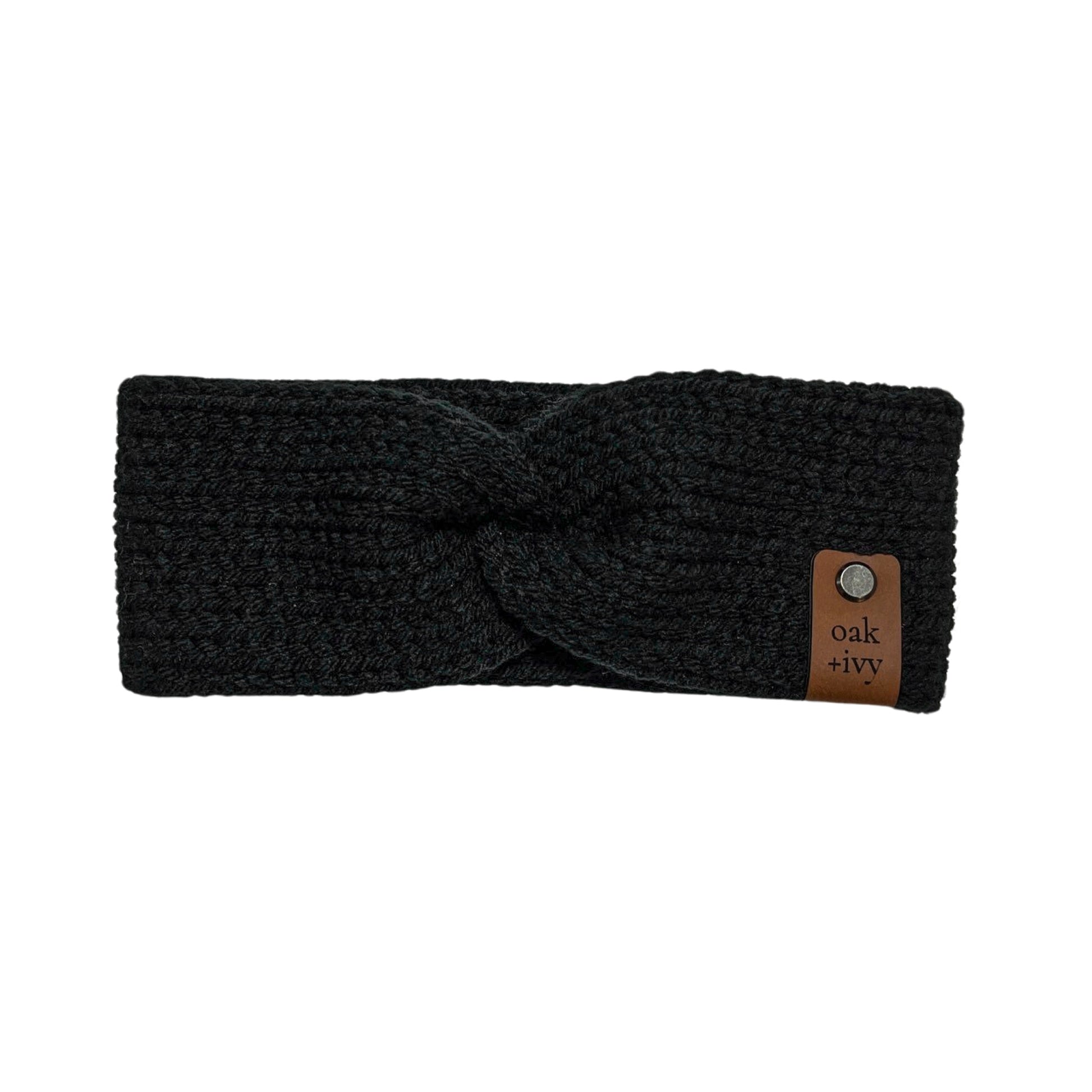 black-knit-headband