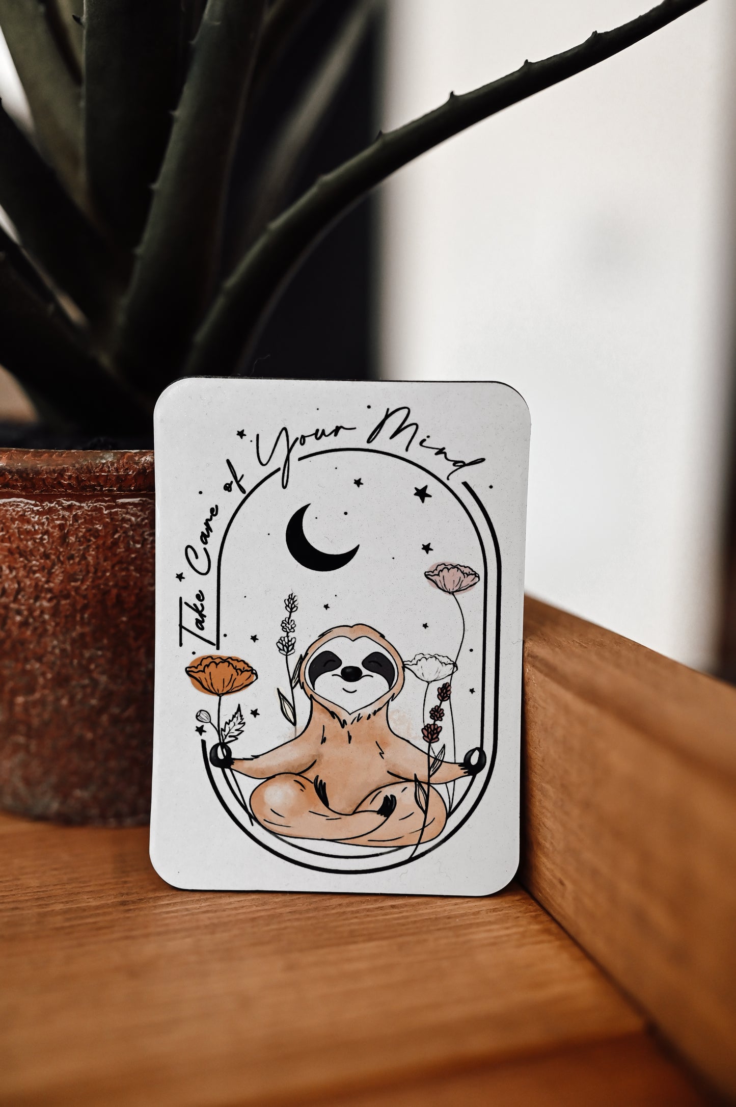 zen-sloth-fridge-magnet